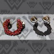 LAUREL - Red - ENAMEL PIN