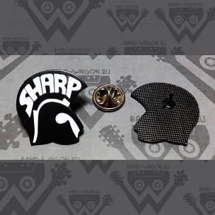 SHARP HELMET -  - ENAMEL PIN