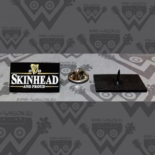 SKINHEAD AND PROUD -  - ENAMEL PIN