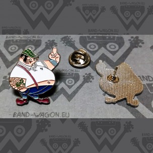 SKINHEAD FAT -  - ENAMEL PIN