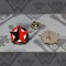 ANTIFASCIST STAR -  - ENAMEL PIN