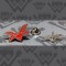 COCK SPARRER - Red - ENAMEL PIN