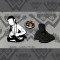 SKINHEAD GIRL -  - ENAMEL PIN