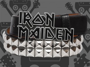 IRON MAIDEN - Logo - BELT BUCKLE