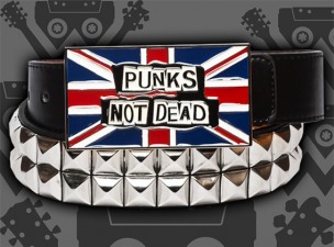 PUNK'S NOT DEAD -  - BELT BUCKLE