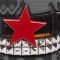 RED STAR -  - BELT BUCKLE