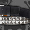 2 row black -  - belt