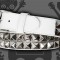 2 row white -  - belt